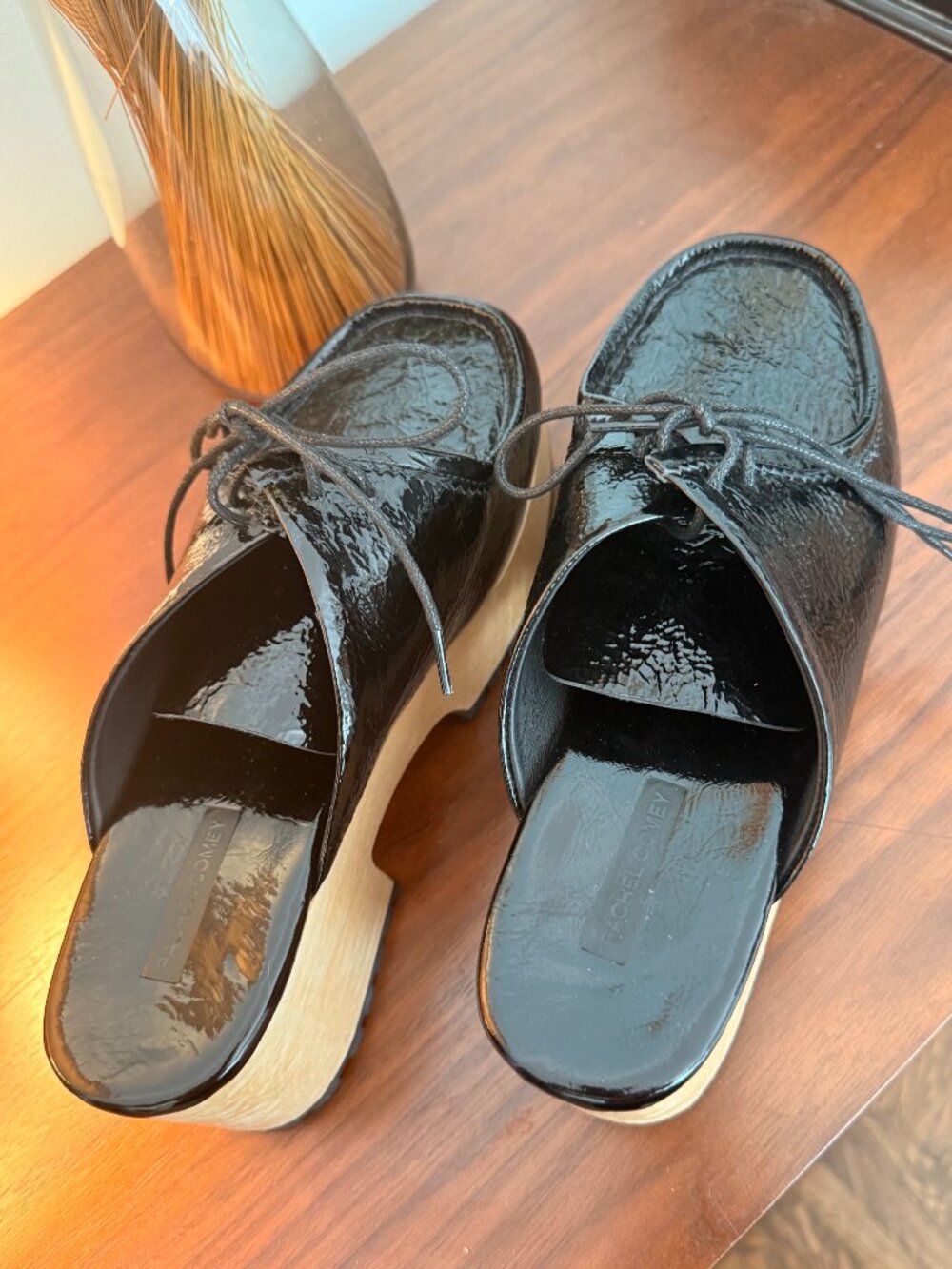 Rachel Comey Pomme Clog - black patent leather - NWOT - Picture 3 of 8